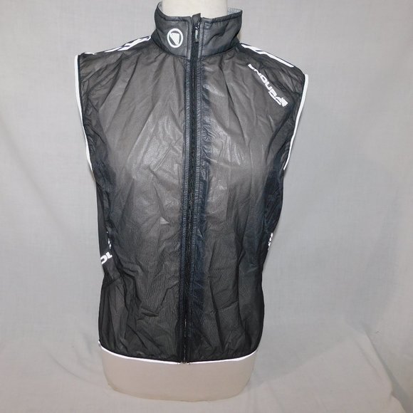 Endura Cycling FS260-Pro Womens L Gray Adrenaline Race Gilet Vest Waterproof - Picture 1 of 12